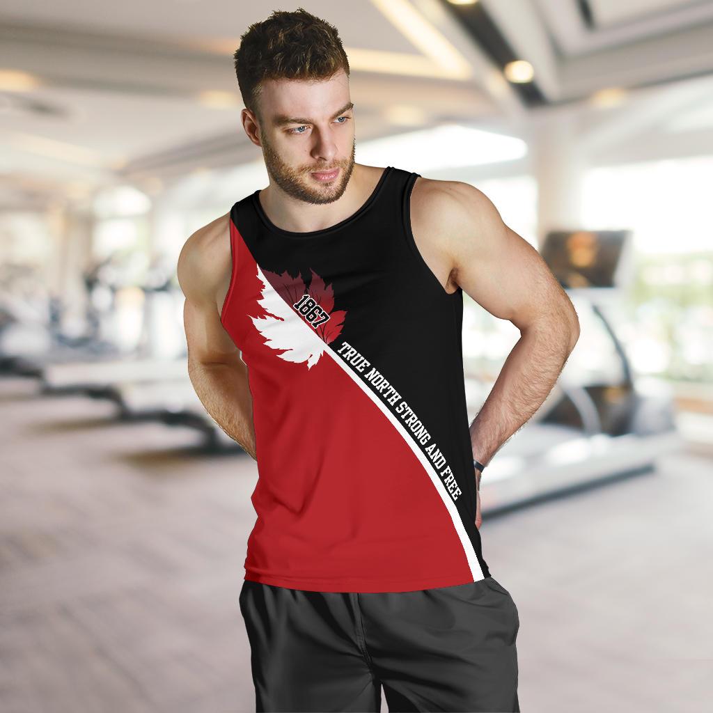 canada-strong-and-free-mens-tank-top