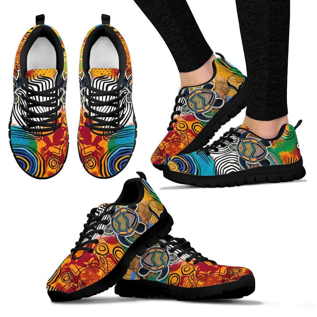 aboriginal-sneakers-turtle-indigenous-art
