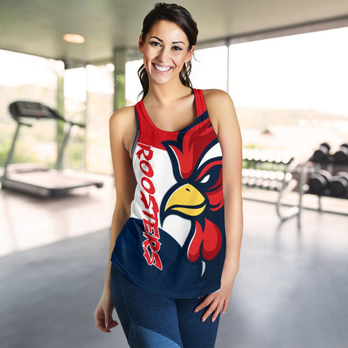Australia Roosters Women Racerback Tank Sydney - Vibe Hoodie