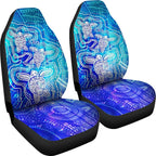 aboriginal-car-seat-covers-sea-turtle-with-indigenous-patterns-blue
