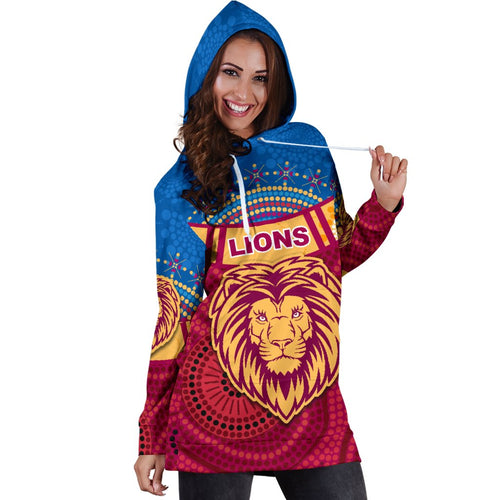 brisbane-indigenous-women-hoodie-dress-proud-lions