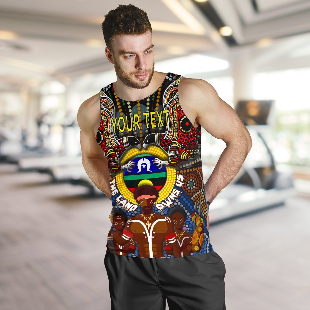 custom-text-the-land-owns-us-mens-tank-top
