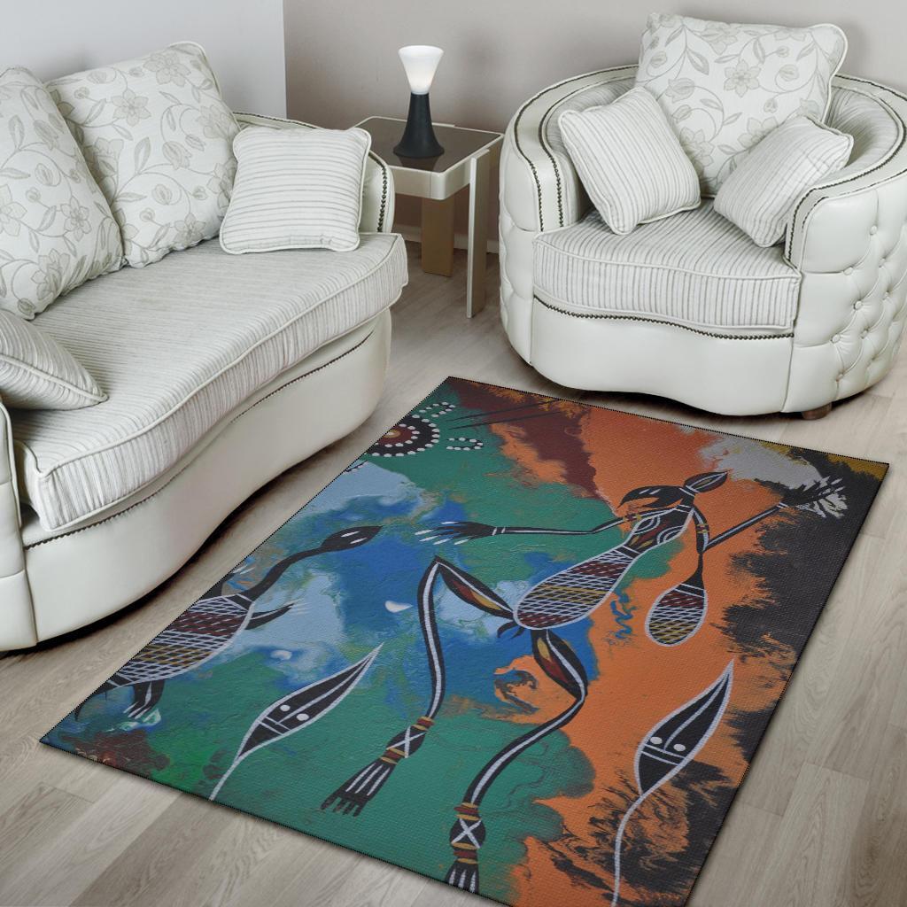 area-rug-aboriginal-dot-art-painting-style