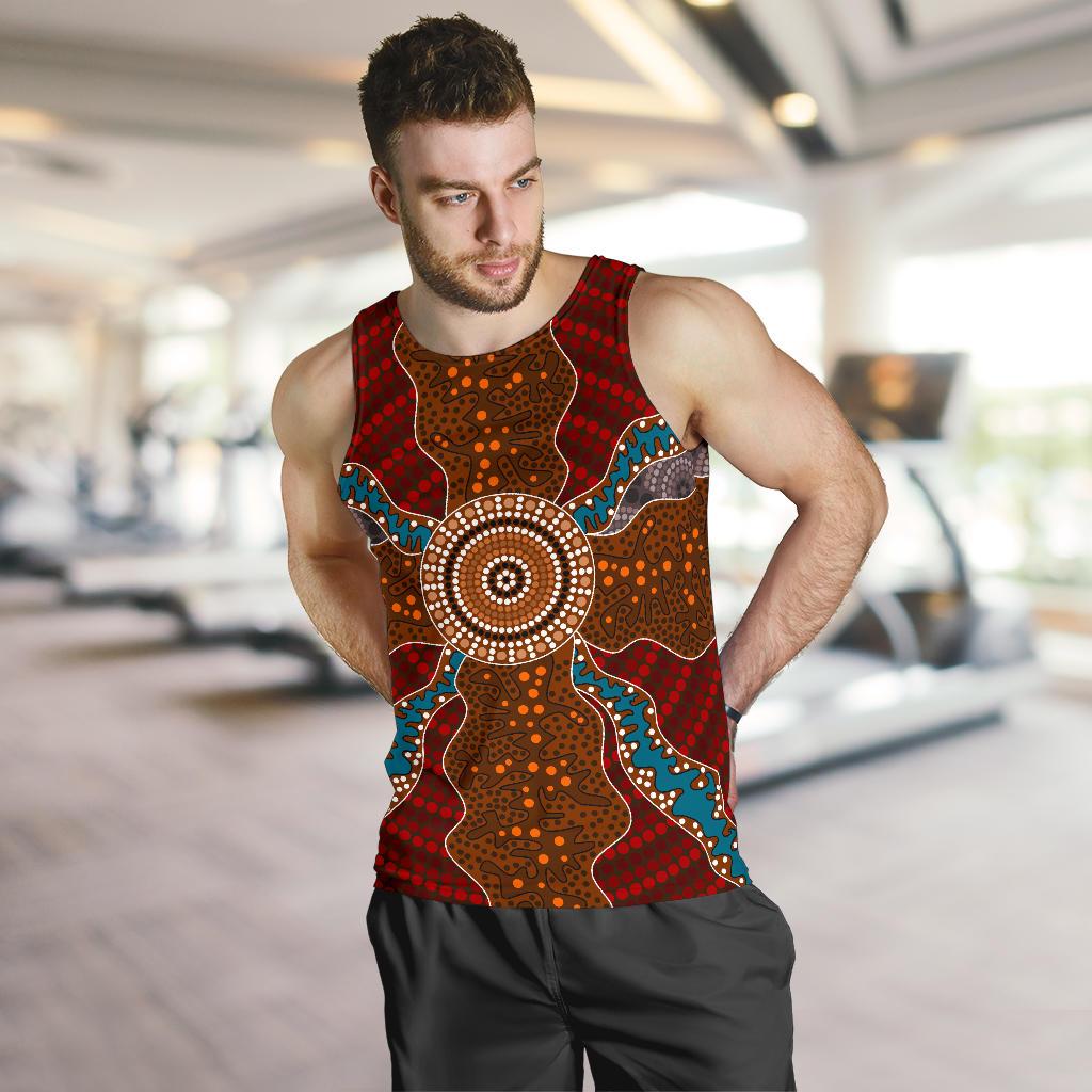 men-tank-top-aboriginal-dot-painting-mens-tank-ver06