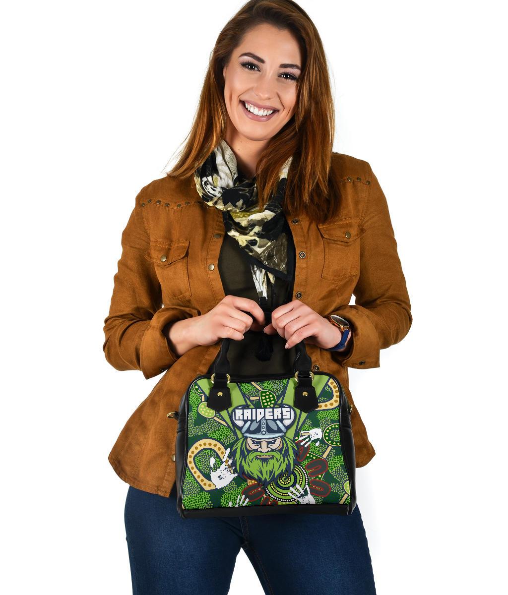 Raiders Shoulder Handbag Canberra Indigenous |Vibehoodie.com