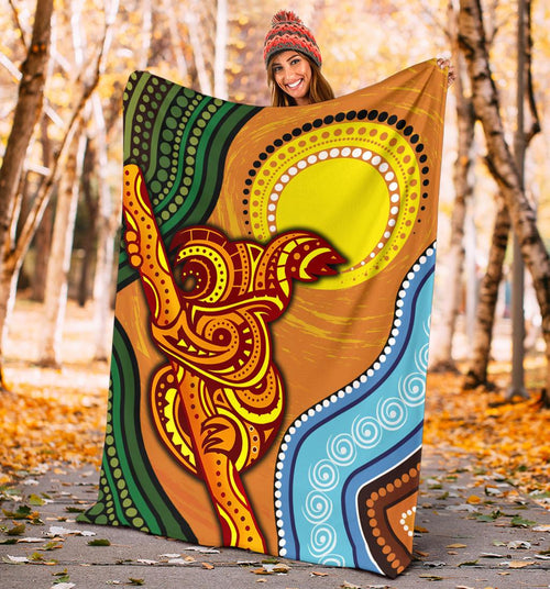 premium-blanket-australian-aboriginal-dot-painting-koala
