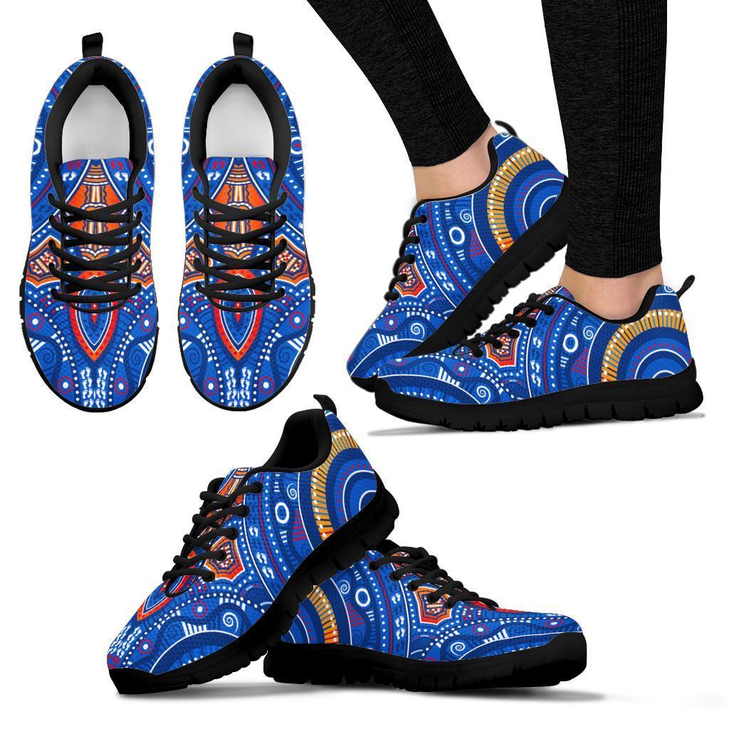 aboriginal-sneakers-indigenous-footprint-patterns-blue-color