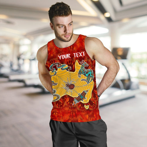 custom-aboriginal-mens-tank-top-australia-map-hand-patterns-spider-web