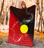 customaboriginal-premium-blanket-two-indigenous-lizard