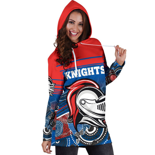 knights-womens-hoodie-dress-newcastle-aboriginal-horizontal-style