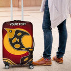 personalised-luggage-cover-aboriginal-dot-patterns-fish