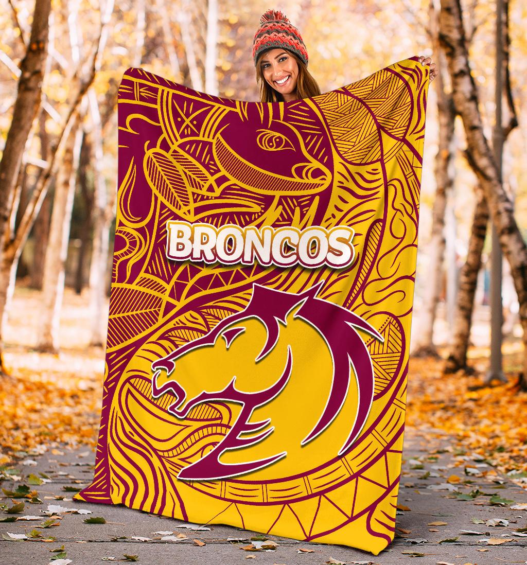 brisbane-broncos-premium-blanket-tribal-style