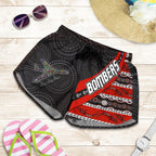 Naidoc Essendon Women Shorts Aboriginal Bombers - Vibe Hoodie