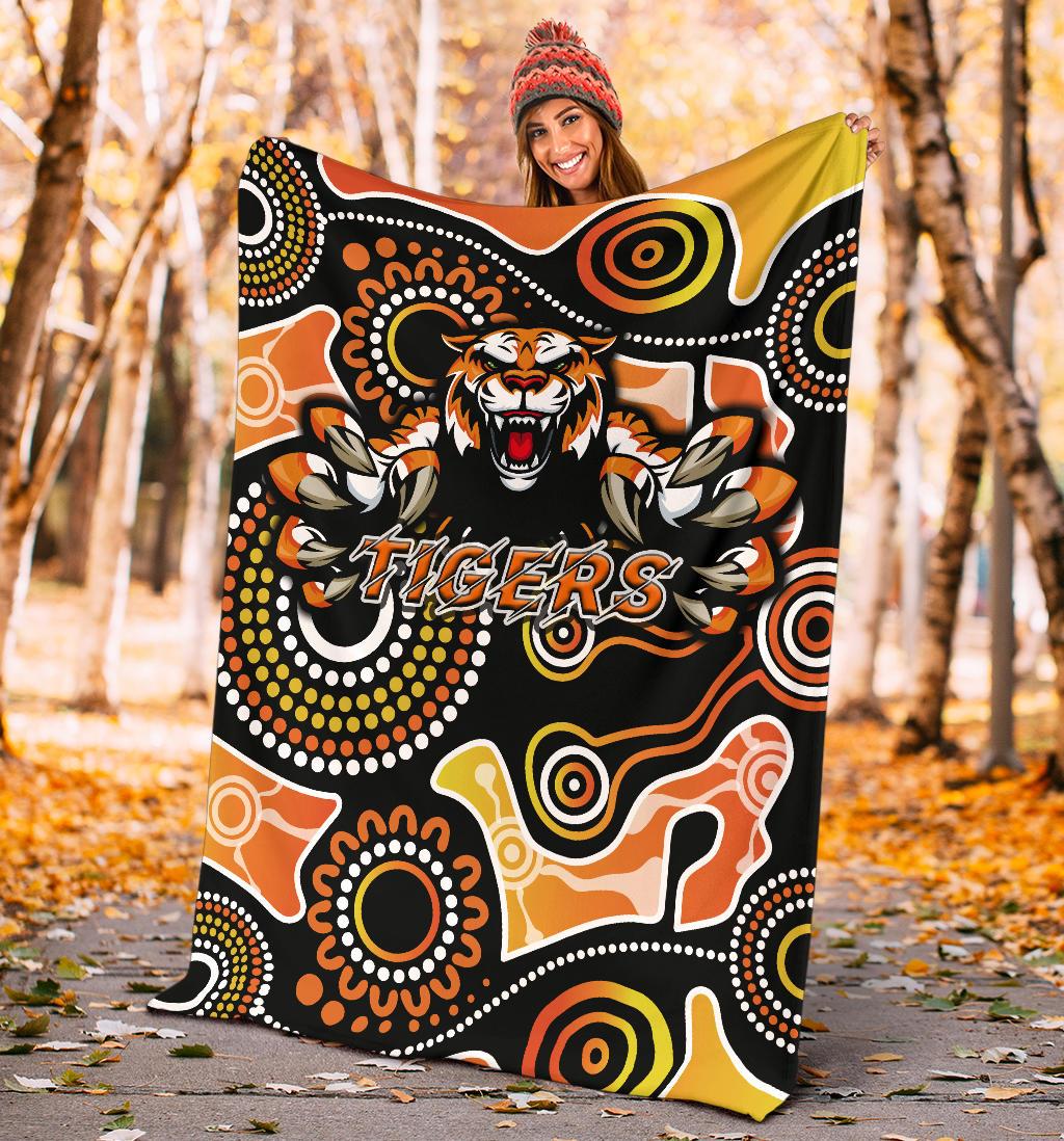wests-premium-blanket-rugby-tigers-indigenous