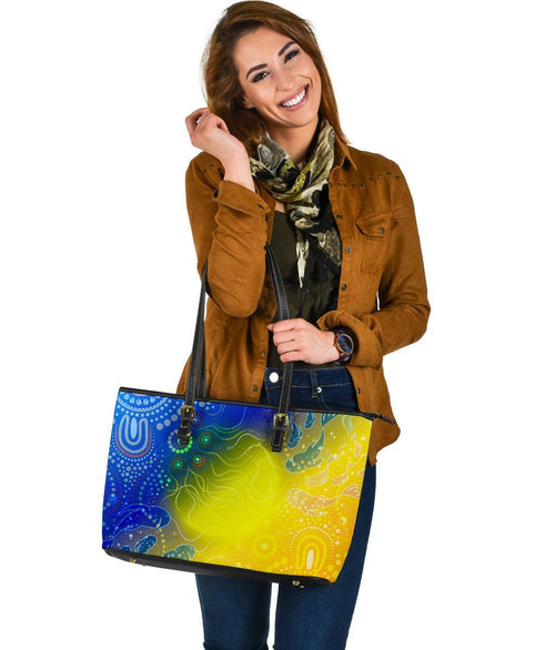 aboriginal-large-leather-tote-bag-indigenous-fishing