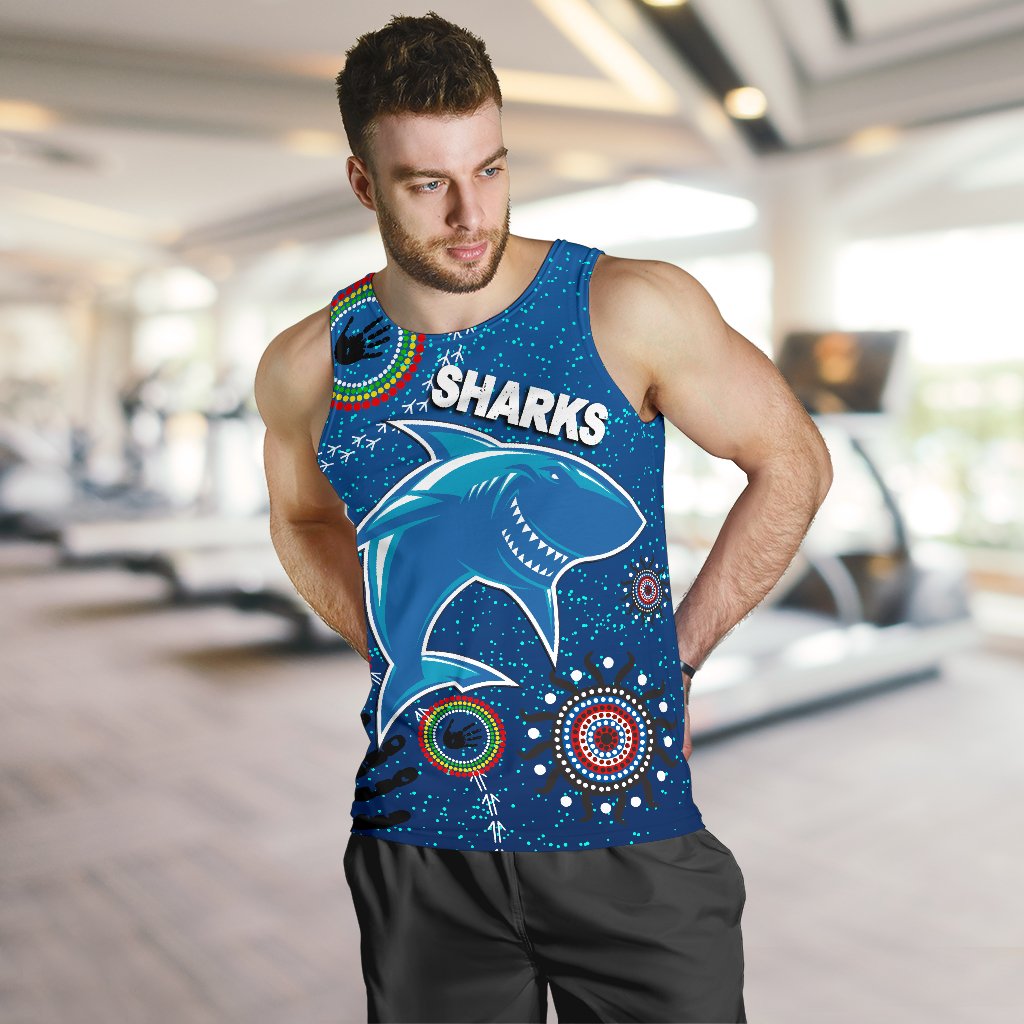 naidoc-sharks-men-tank-top-cronulla-aboriginal-style