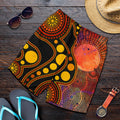 aboriginal-mens-shorts-australia-indigenous-flag-circle-dot-painting-art-golden