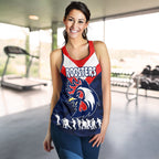 Sydney Women's Racerback Tank Roosters Anzac Style - Vibe Hoodie