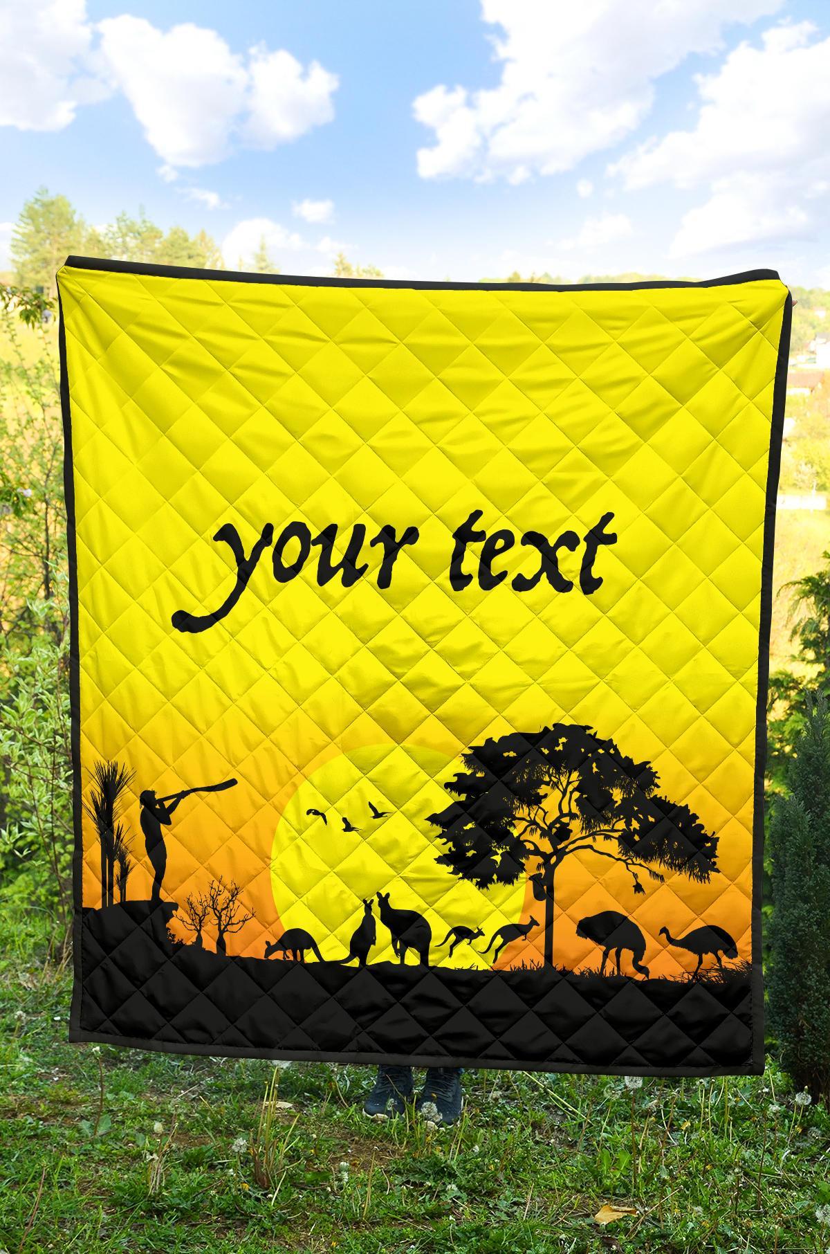 custom-text-quilts-sunset-australia-view