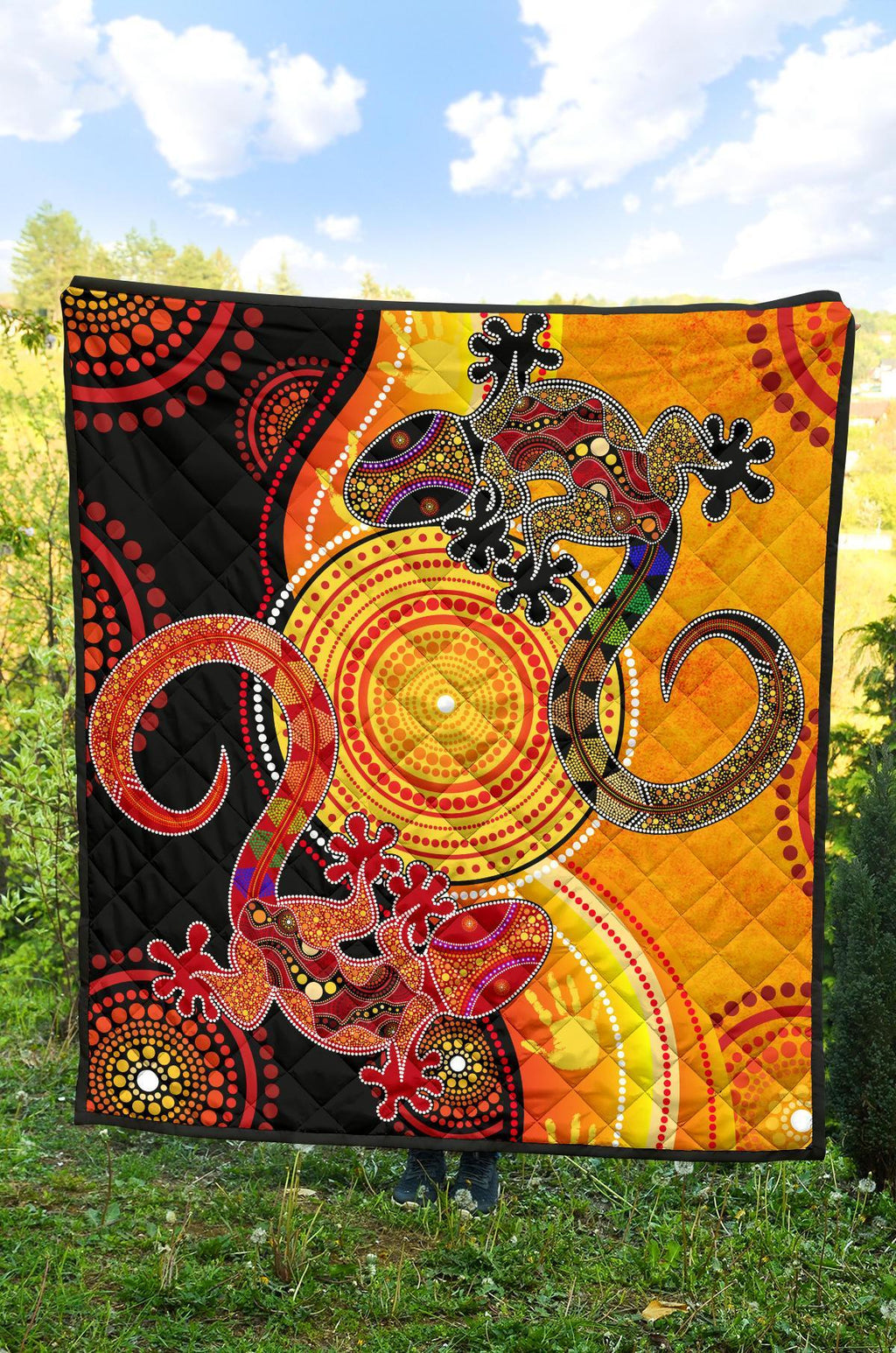 aboriginal-premium-quilt-couple-aboriginal-lizards