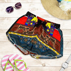All Over Print Women's Shorts - Australians Together - Vibe Hoodie