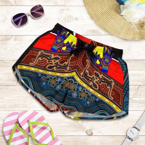 All Over Print Women's Shorts - Australians Together - Vibe Hoodie