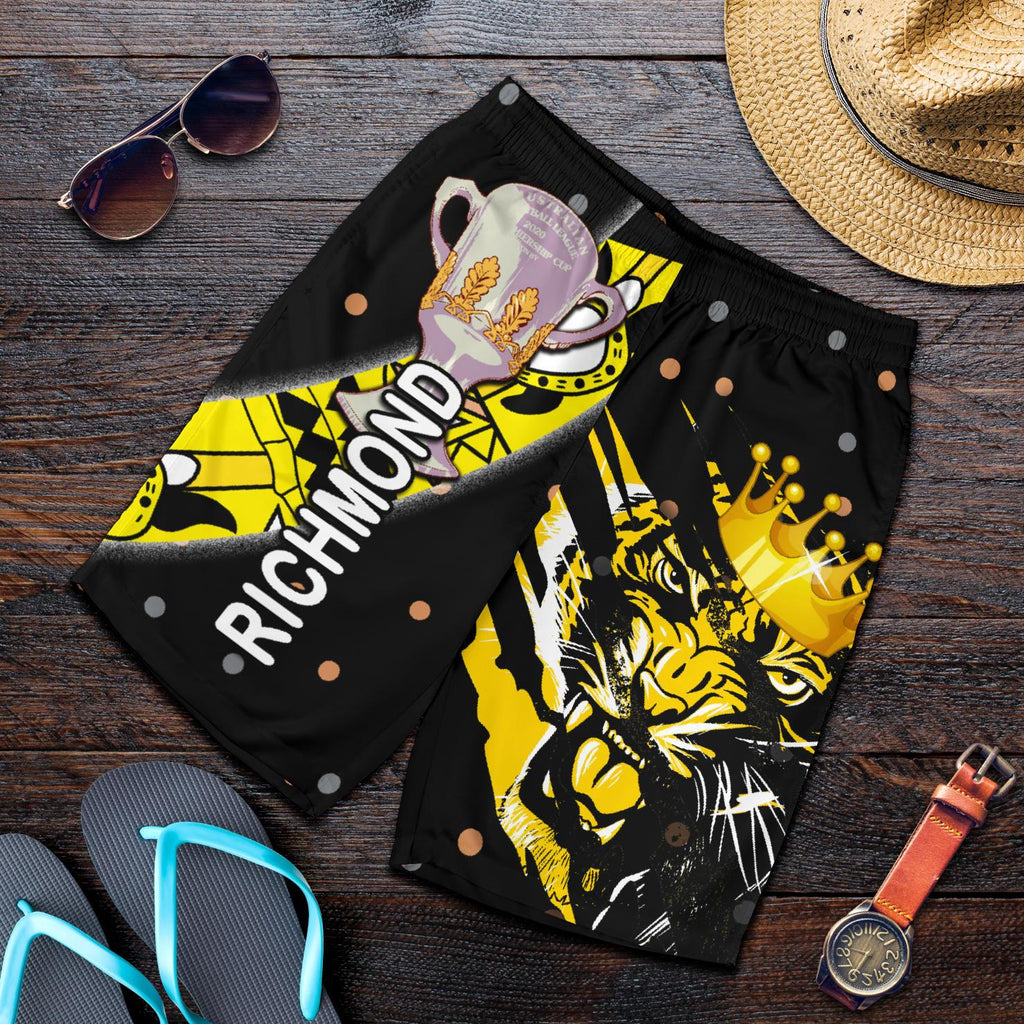 richmond-premier-men-shorts-tigers-dotted