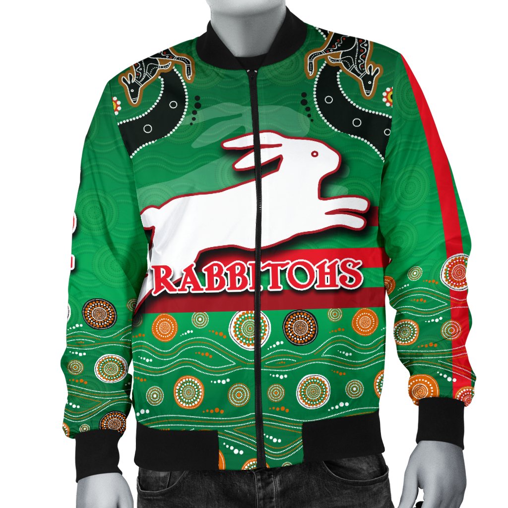 rabbitohs-men-bomber-jacket-indigenous-green