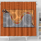 aboriginal-shower-curtain-indigenous-snake