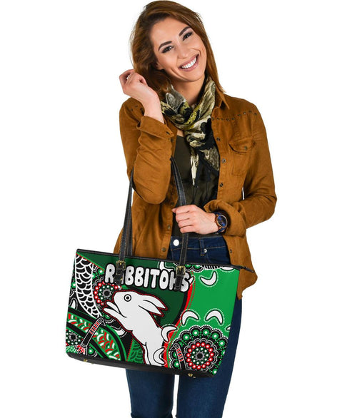 rabbitohs-large-leather-tote-indigenous-survival-world