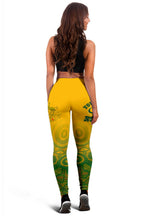 custom-aboriginal-womens-leggings-australia-rugby-and-coat-of-arms