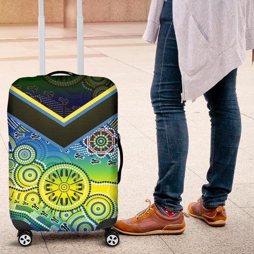 aboriginal-luggage-covers-dot-painting-indigenous-circle-patterns