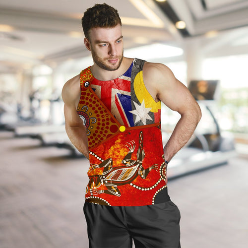mens-tank-top-aboriginal-dot-painting-flags-corocodile