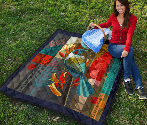 tui-bird-art-design-quilt