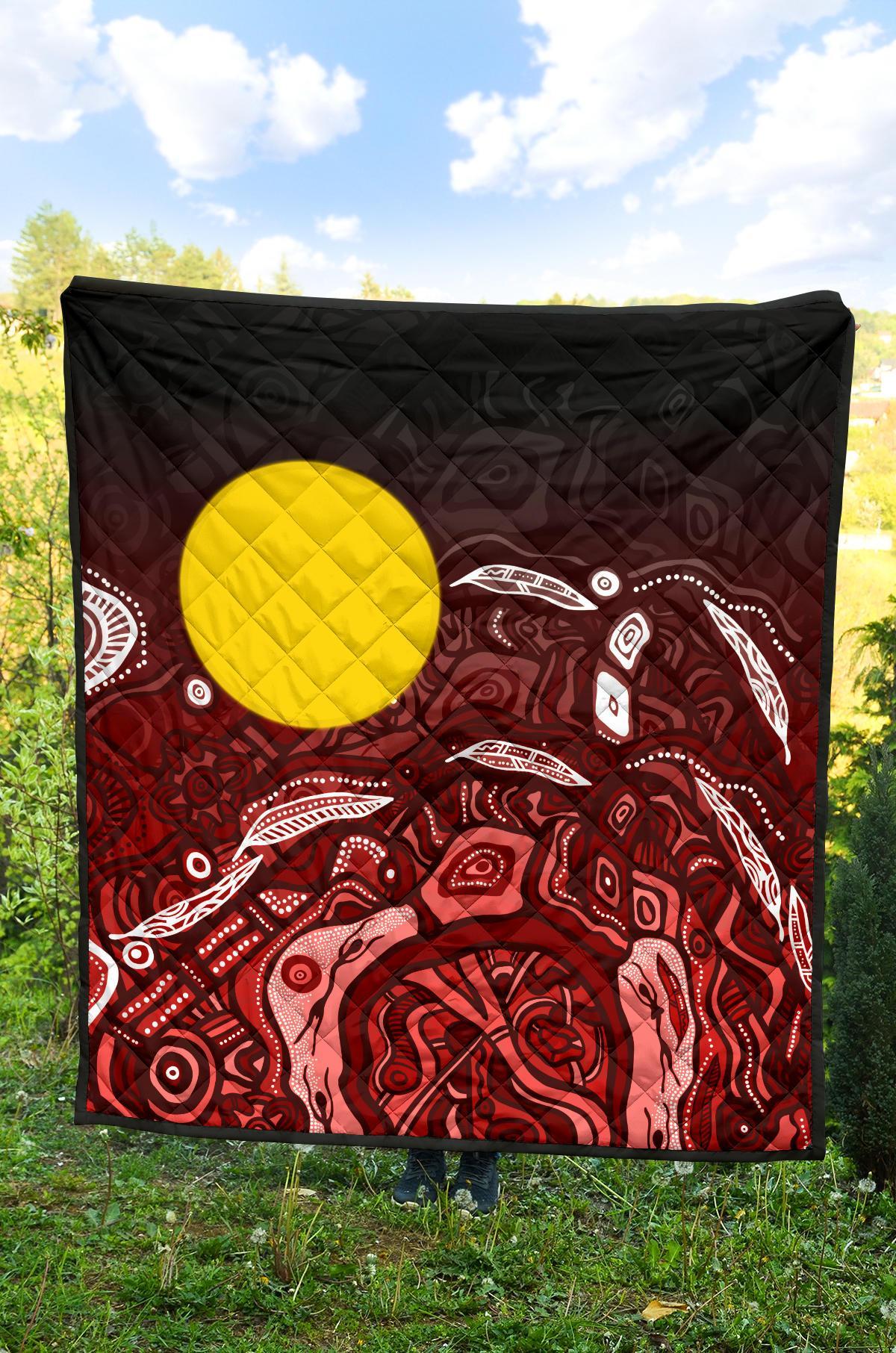 aboriginal-premium-quilt-red-landscape