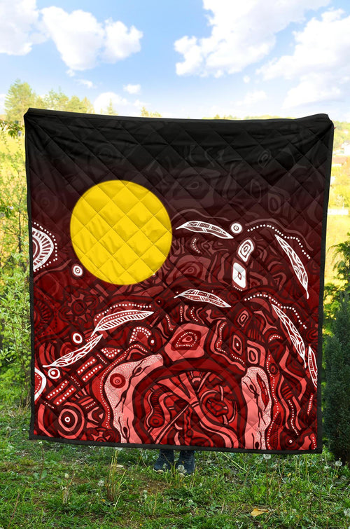 aboriginal-premium-quilt-red-landscape