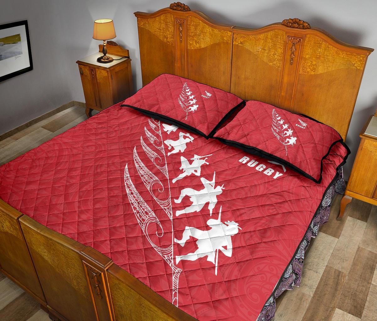 quilt-bed-set-nz-rugby-haka-red