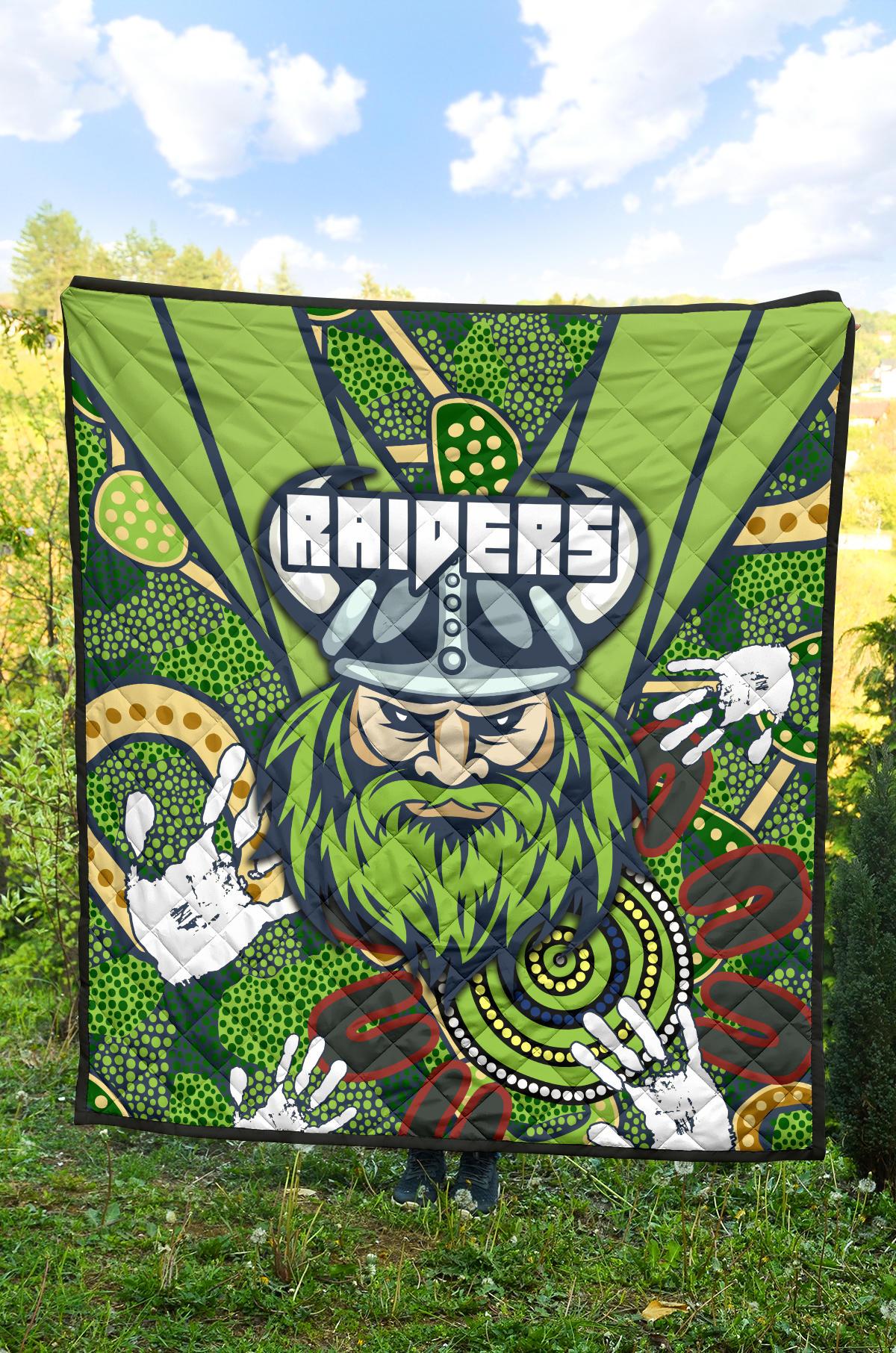 raiders-premium-quilt-canberra-indigenous