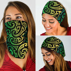 light-maori-tattoo-bandana-green