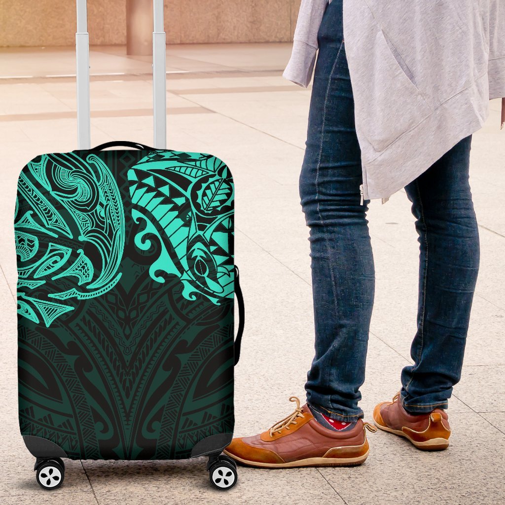 new-zealand-luggage-covers-maori-polynesian-tattoo-turquoise