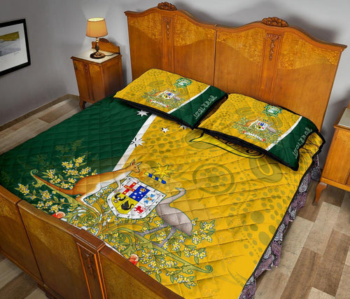personalised-quilt-bed-set-australia-coat-of-arm-in-rugby-style