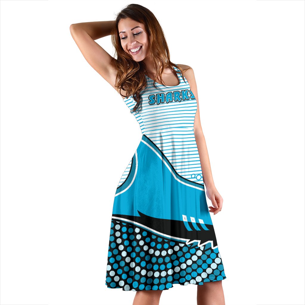 Sharks Women's Dress Cronulla Indigenous Unique - Vibe Hoodie
