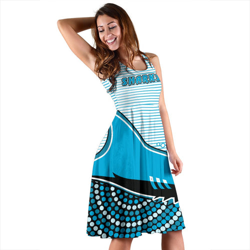Sharks Women's Dress Cronulla Indigenous Unique - Vibe Hoodie
