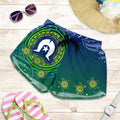 Torres Strait Islanders Women's Shorts - Aboriginal Turtle - Vibe Hoodie