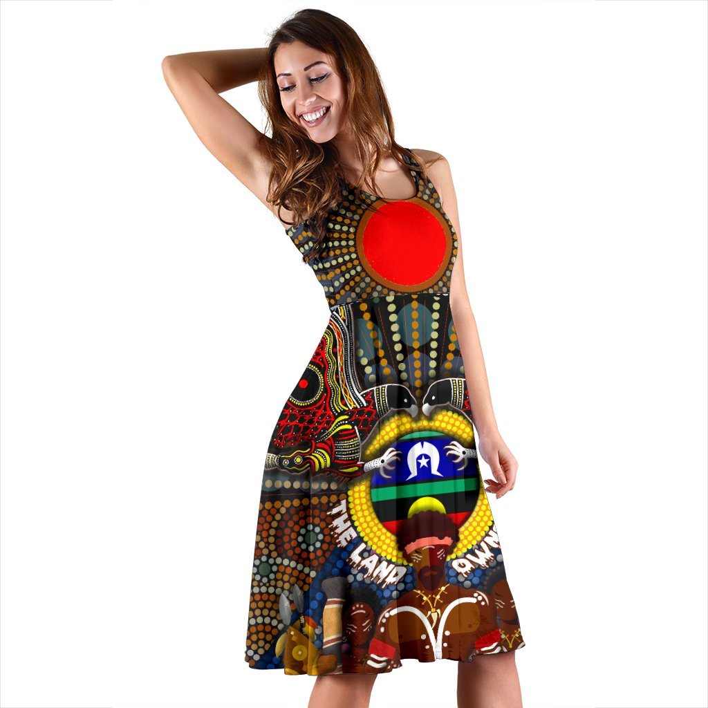 The Land Owns Us Women's Dress - Vibe Hoodie