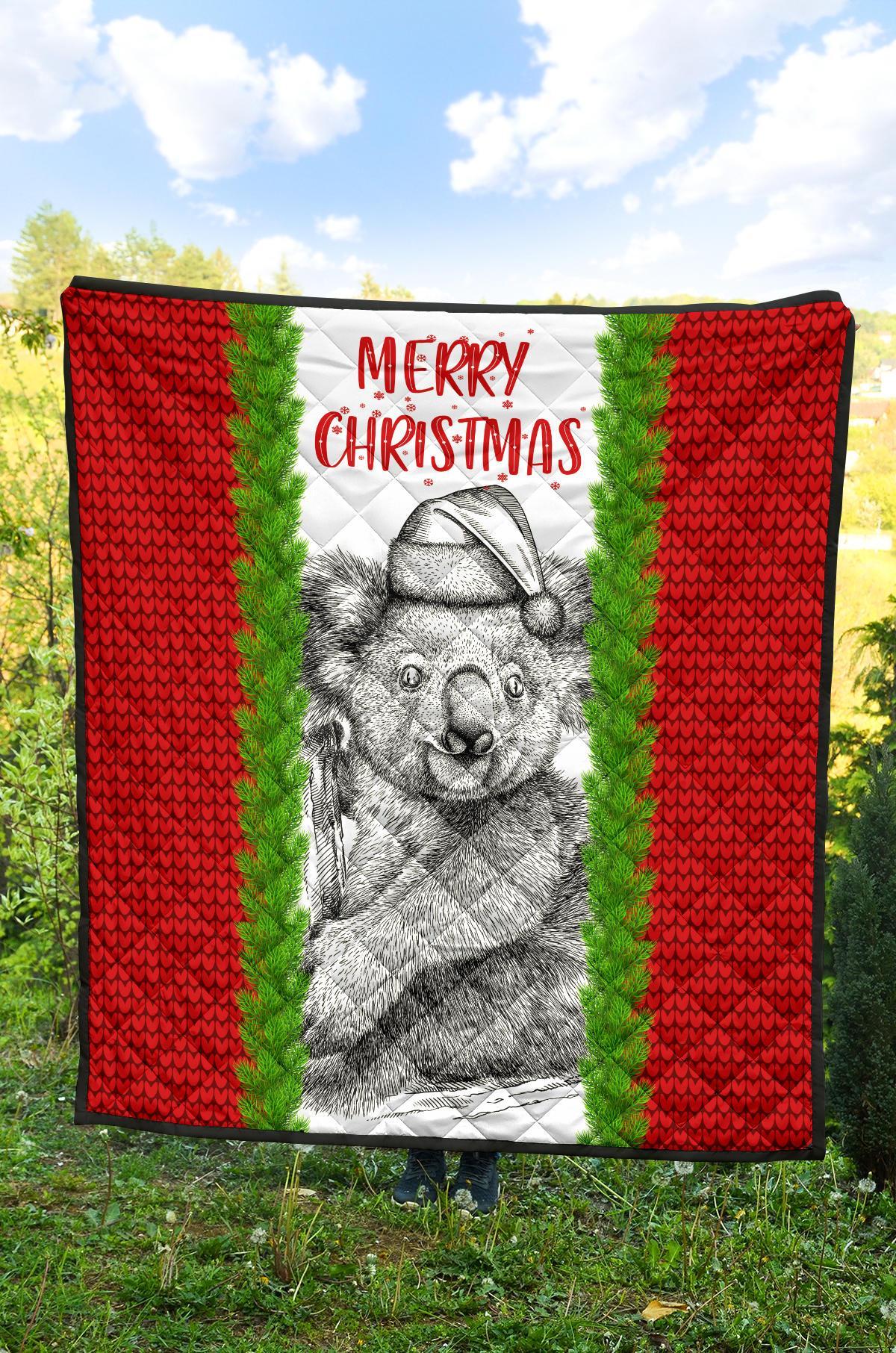 christmas-premium-quilt-merry-christmas-koala