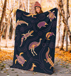 premium-blanket-indigenous-animals-patterns