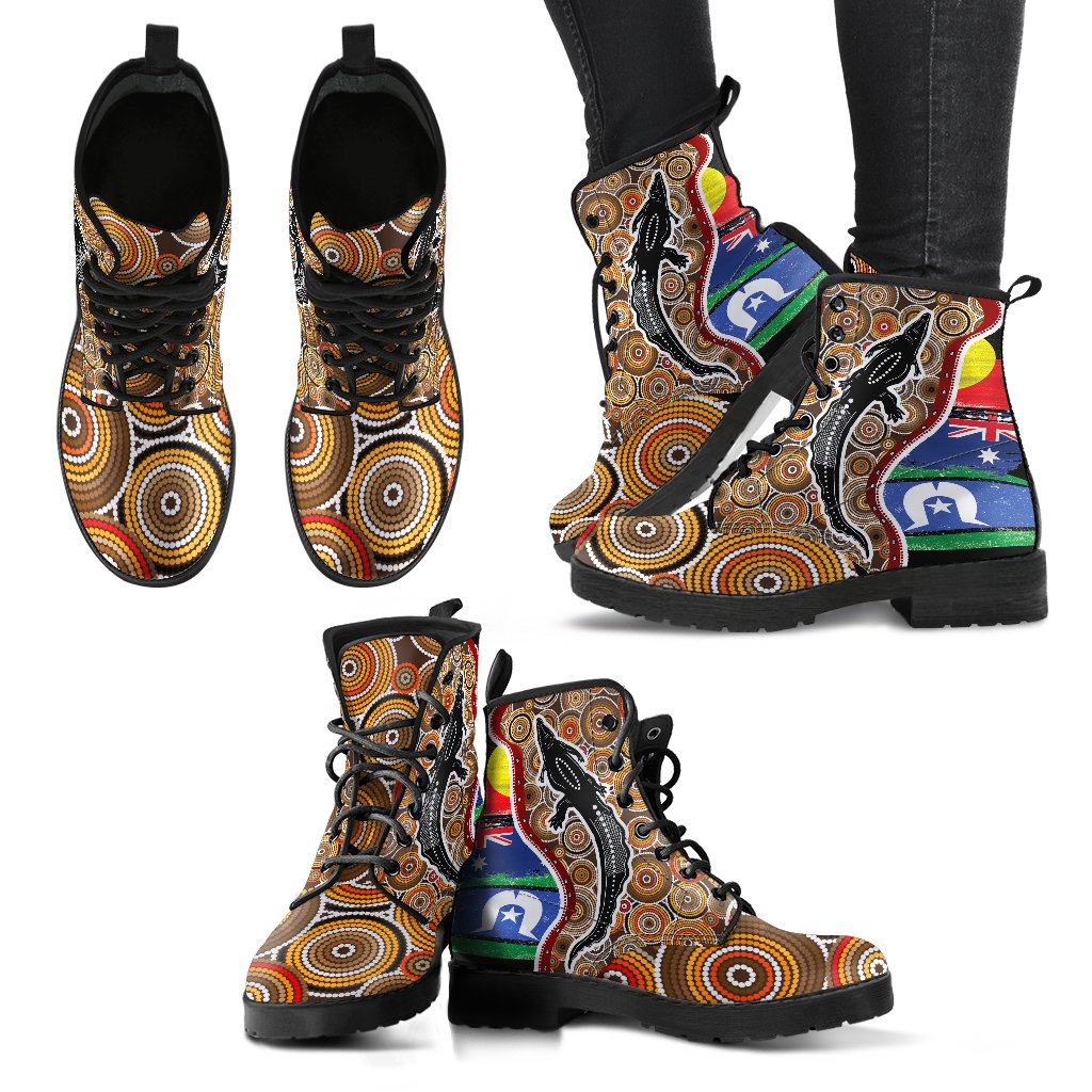 leather-boots-australian-aboriginal-crocodile-with-naidoc-flags