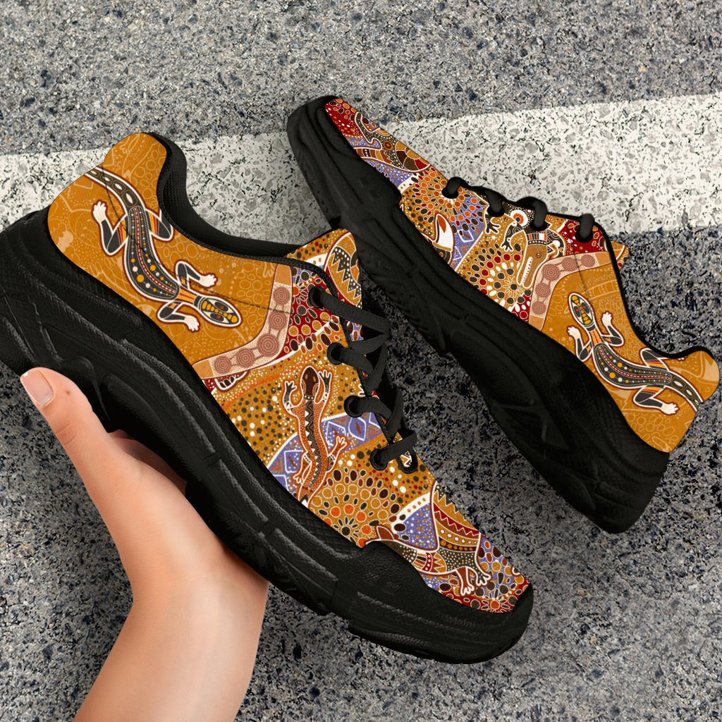 aboriginal-sneakers-lizard-boomerang-patterns-koala-kangaroo-chunky-shoes