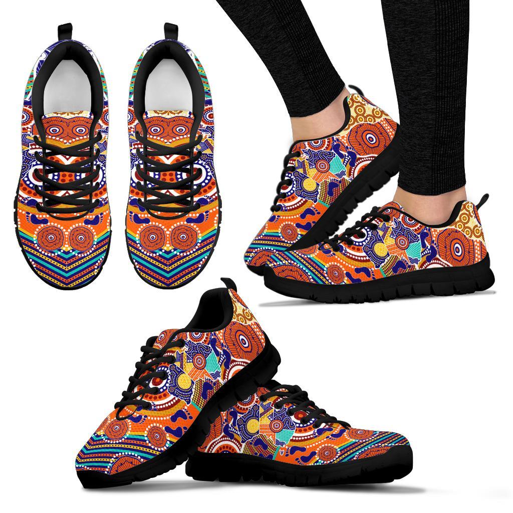 aboriginal-sneakers-australian-map-dot-painting